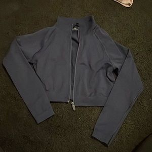 Alphalete Zip Up Crop Jacket